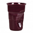 Чашка для латте  Barista мятая 290 мл фиолетовая, h 11,5 см