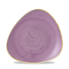 Тарелка мелкая треугольная Churchill Stonecast Lavender SLASTR91 22,9см, без борта фото