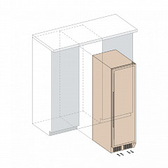 Винный шкаф двухзонный Dunavox DX-166.428SDSK в Москве , фото 9