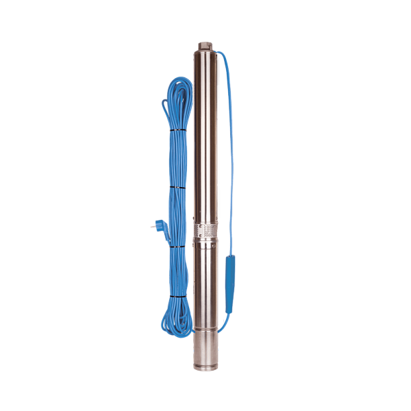 Насос скважинный Aquario ASP1E-27-75 (встр.конд., каб.15м) фото