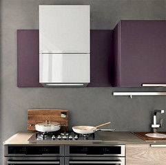 Пристенная вытяжка Falmec Ghost Glass White 60 в Москве , фото 6