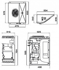 Сплит-система Polair SM 115 P в Москве , фото 2