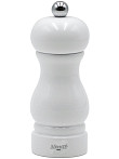 Мельница для перца  h 13 см, бук лакированный, цвет белый, SORRENTO (7150LBL)