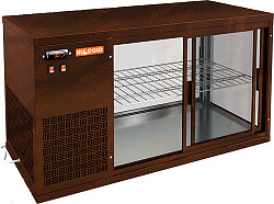 Витрина холодильная настольная Hicold VRL 1100 L Brown в Москве , фото 2