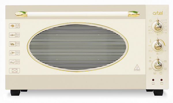 Мини-печь Artel MD-4218 ART-Retro LUX ретро бежевый фото