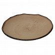 Блюдо круглое  27,5*2,5 см Timber Brown пластик меламин