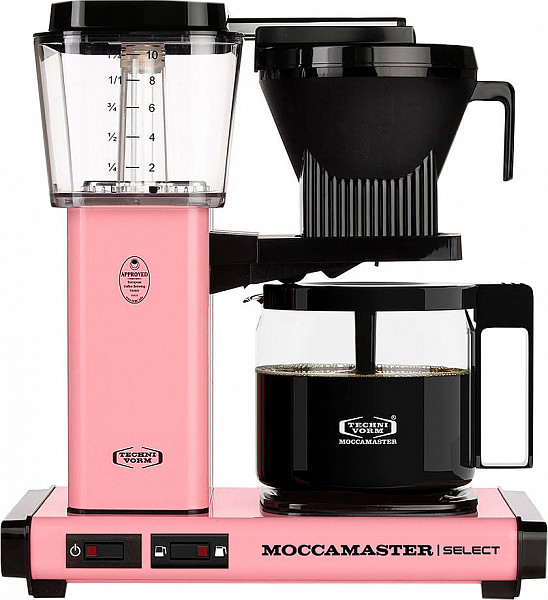 Капельная кофеварка Moccamaster KBG741 Select розовая фото