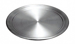 Противень алюминиевый для пиццы Luxstahl 400х400 мм фото