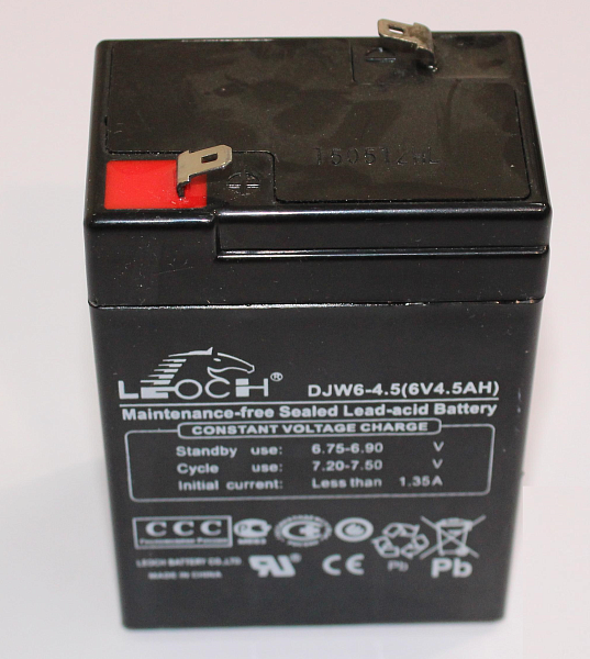 Аккумулятор Cas 6V 5AH фото