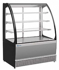 Витрина кондитерская Kayman KВК-950МН серый матовый в Москве , фото