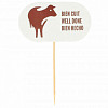 Маркировка-флажок для стейка Garcia de Pou WELL DONE 8 см, 100 шт фото