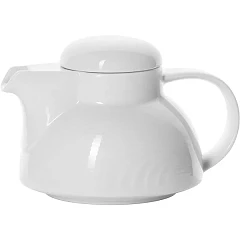 Чайник заварочный Bauscher Карат фарфор 350мл D=110/45,H=80,L=150мм белый (25 4335), фото 1