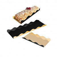 двусторонняя 20*10*2 см, золотая/черная, картон, 50 шт фото