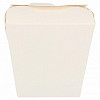 Коробка для лапши Garcia de Pou 780 мл белая, 8*7 см, СВЧ, 50 шт/уп, картон фото