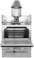 Печь на твердом топливе (хоспер) Kocateq G 25 HJX BK в Москве , фото 2