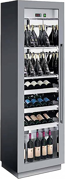 Шкаф винный Enofrigo MIAMI MEDIUM RF T+ 3 DR серый алюм. стат. A1MIAMIMEDMIXP/873 фото