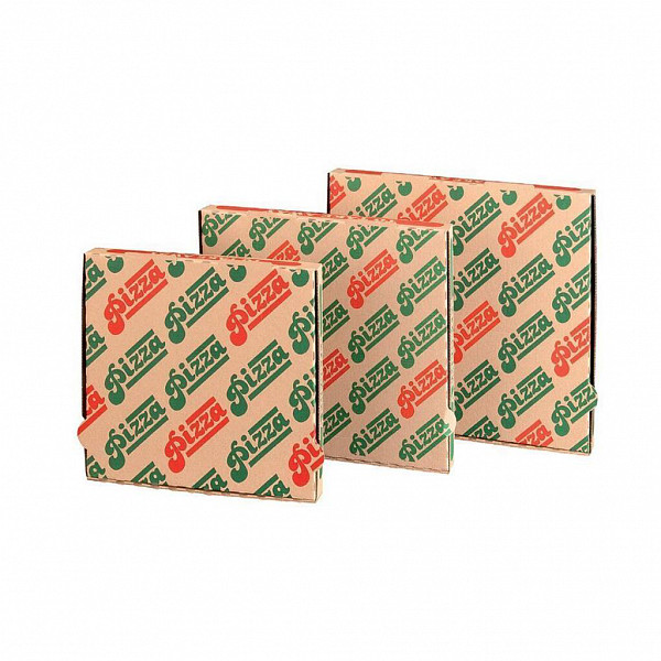 Коробка для пиццы Garcia de Pou 24*24*3 см, гофрированный картон фото