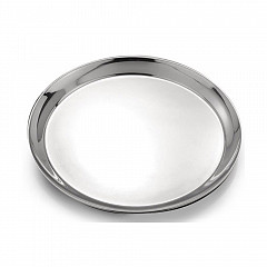 Блюдо круглое (поднос) Sunnex d 40,5 см нерж. в Москве , фото