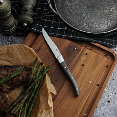 Нож для стейка P.L. Proff Cuisine 22,9 см Garwin Pakka Wood в Москве , фото 2