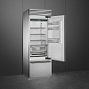 Отдельностоящий холодильник Smeg RF376RSIX фото