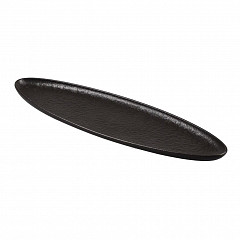 Блюдо для подачи P.L. Proff Cuisine Black Star 40*11,5*2,4 см в Москве , фото