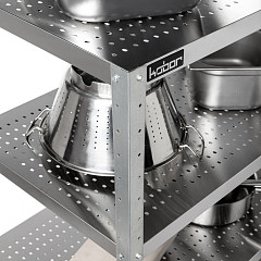 Стеллаж кухонный Кобор СКП-100/60/430 в Москве , фото 5