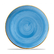 Тарелка мелкая круглая  Stonecast Cornflower Blue SCFSEV101 26 см