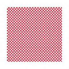 Упаковочная бумага Garcia de Pou Красная клетка, 31*38 см, жиростойкий пергамент 32 г/см2, 1000 шт/уп фото