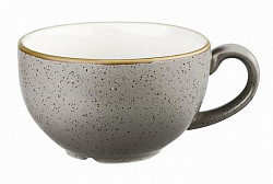 Чашка Cappuccino Churchill Stonecast Peppercorn Grey SPGSCB281 340мл фото