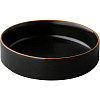 Тарелка глубокая с вертикальным бортом Style Point Japan 15 см, h 4 см, цвет черный (QU18004) фото