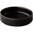 Тарелка глубокая с вертикальным бортом  Japan 20 см, h 5,5 см, цвет черный (QU18006)