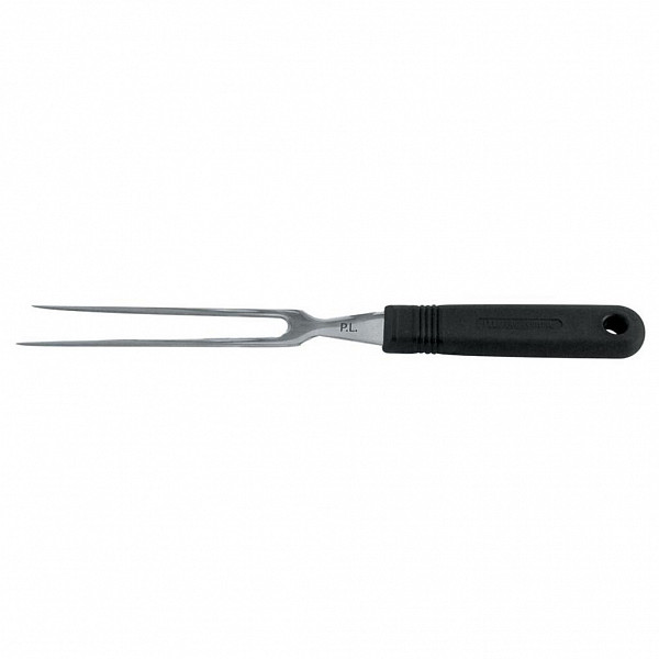 Вилка для мяса P.L. Proff Cuisine PRO-Line 17,5 см, черная пластиковая ручка фото