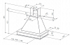 Пристенная вытяжка Faber Ranch 90 WH фото
