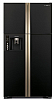 Холодильник Hitachi R-W722 PU1 GBK черное стекло фото