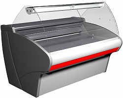 Холодильная витрина Полюс ВХС-2,5 Сarboma G110 (динамика) (G110 VM 2,5-1) в Москве , фото 1