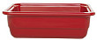 Гастроемкость керамическая  Gastron GN 1/2-100, цвет красный 346233