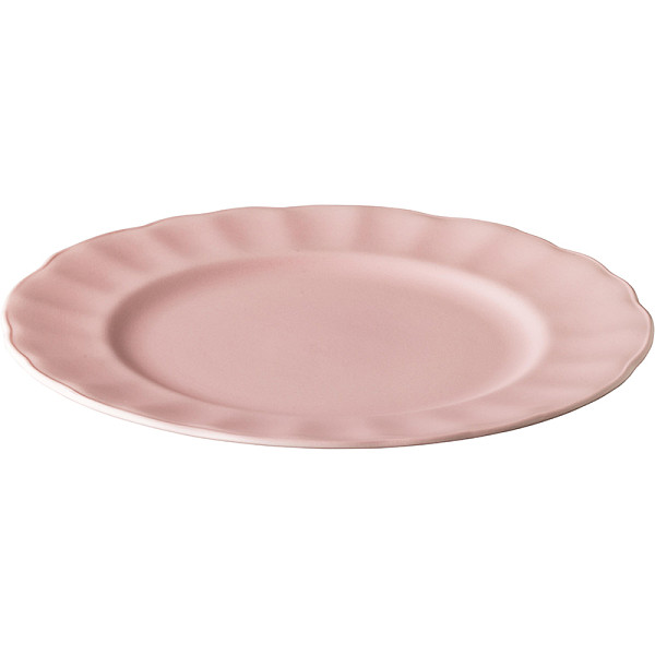 Тарелка мелкая Style Point Blossom 28 см, цвет розовый (QU95990) фото