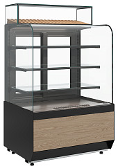 Витрина кондитерская Полюс KR70 VM 0,9-1 LIGHT (9005) в Москве , фото 4