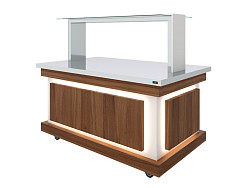 Салат-бар нейтральный Luxstahl СБН-1500 Premium, фото 2