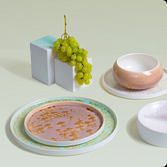 Тарелка для пасты Royal Charm Фрост фарфор 220мл D=26,H=5см белый (03015749) в Москве , фото 2