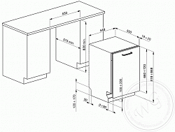 Посудомоечная машина Smeg STA4526 в Москве , фото 2