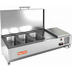 Холодильная витрина для ингредиентов Hicold VRTU 1000 1/4 в Москве , фото