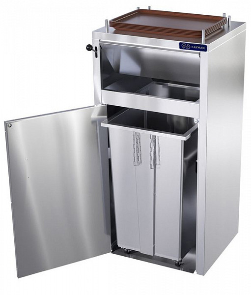 Урна для фудкорта Kayman СО-124-Р А фото