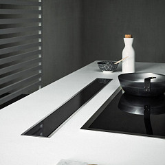 Встраиваемая вытяжка Falmec DOWNDRAFT GLASS BLACK 90 (CDDW90.E1P2#ZZZN400F) в Москве , фото 3