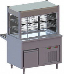 Витрина для холодных блюд Apach Chef Line LDRS8SL2T12RCF фото