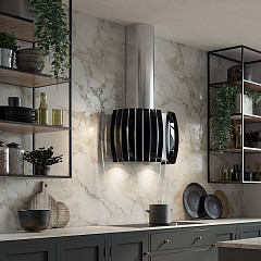 Пристенная вытяжка Falmec Prestige Glass Black 65 в Москве , фото 3