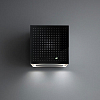 Островная вытяжка Falmec Rubik Isola Glass Black фото