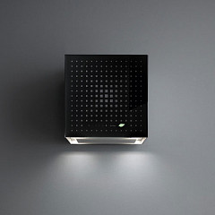 Островная вытяжка Falmec Rubik Isola Glass Black в Москве , фото 3