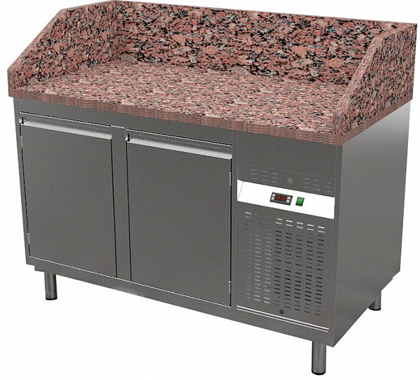 Стол для пиццы Gastrolux СОБ2Г- 137/2Д/Sр/ВСН фото