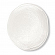 Тарелка овальная  29*25,5 см белая фарфор